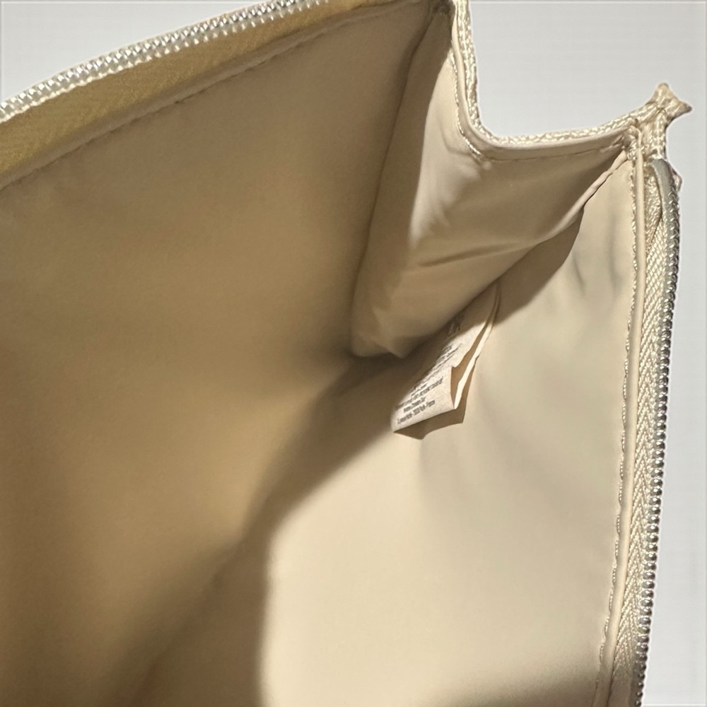 Christian Dior Canvas Cosmetic Travel Pouch Bag in Beige - Picture 6 of 10